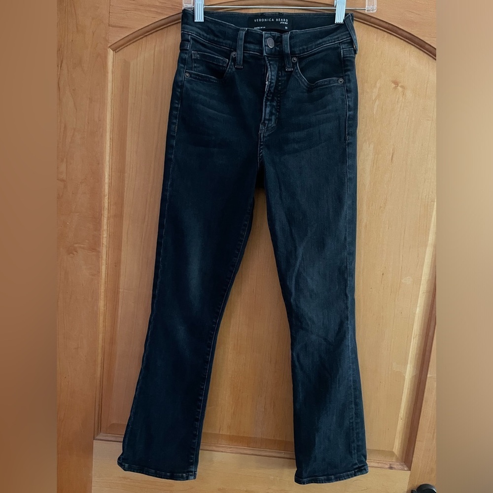 Veronica Beard Carly Kick Flare High Rise 25 EUC
